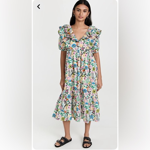 Ro’s Garden Floral Ruffle Dress - Picture 1 of 2